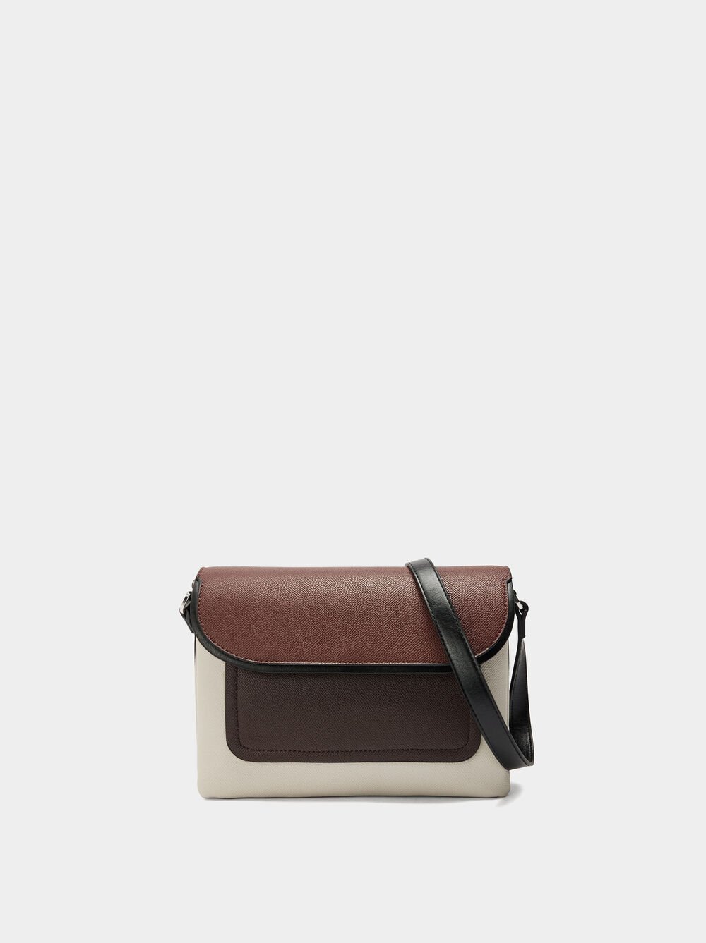 Colour block crossbody bag