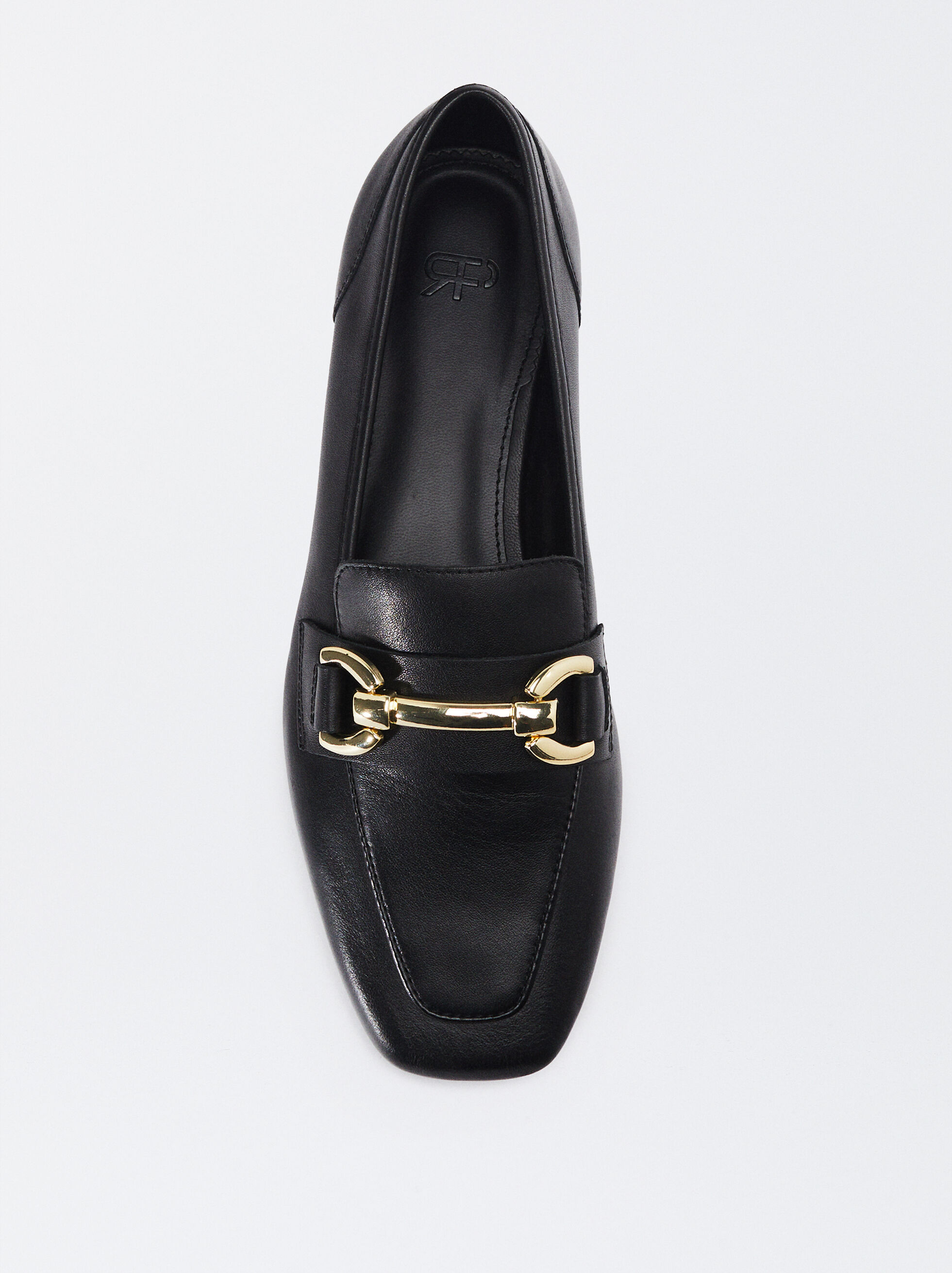 Mens black snaffle best sale loafers