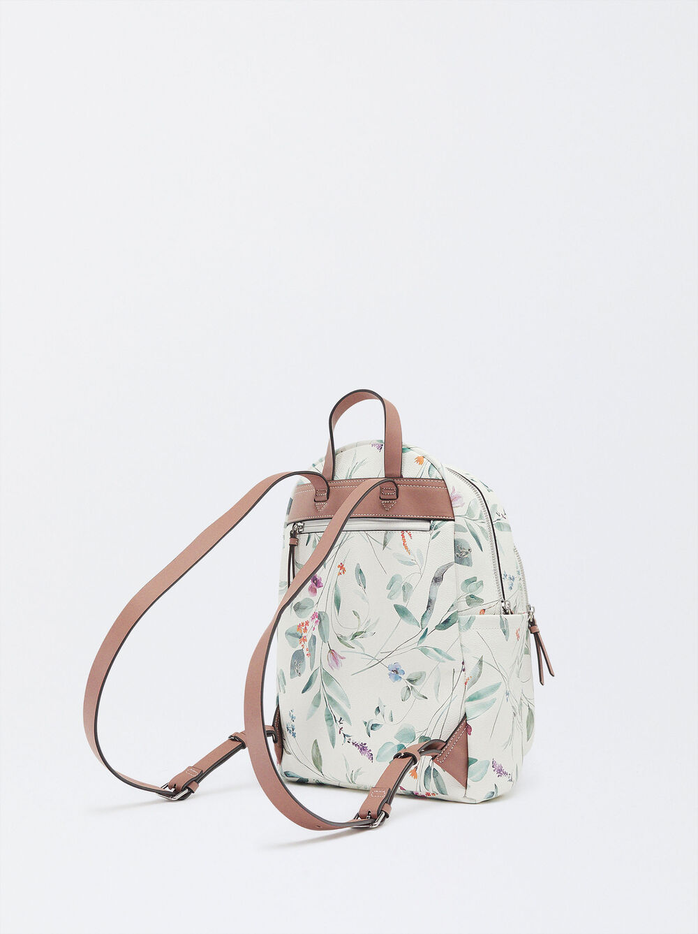 Floral Print Backpack