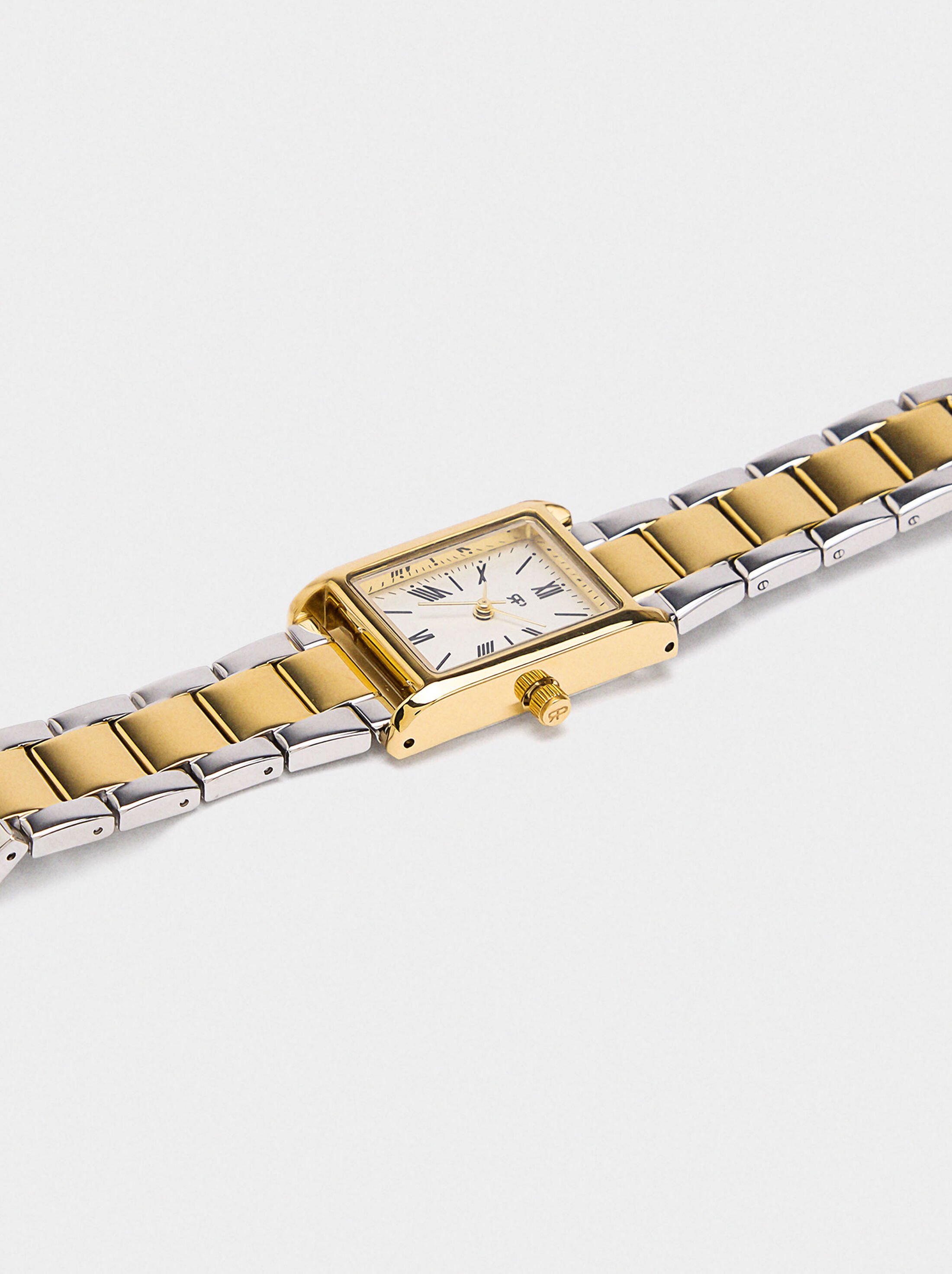 Set watch with bicolor bracelets image number 2.0