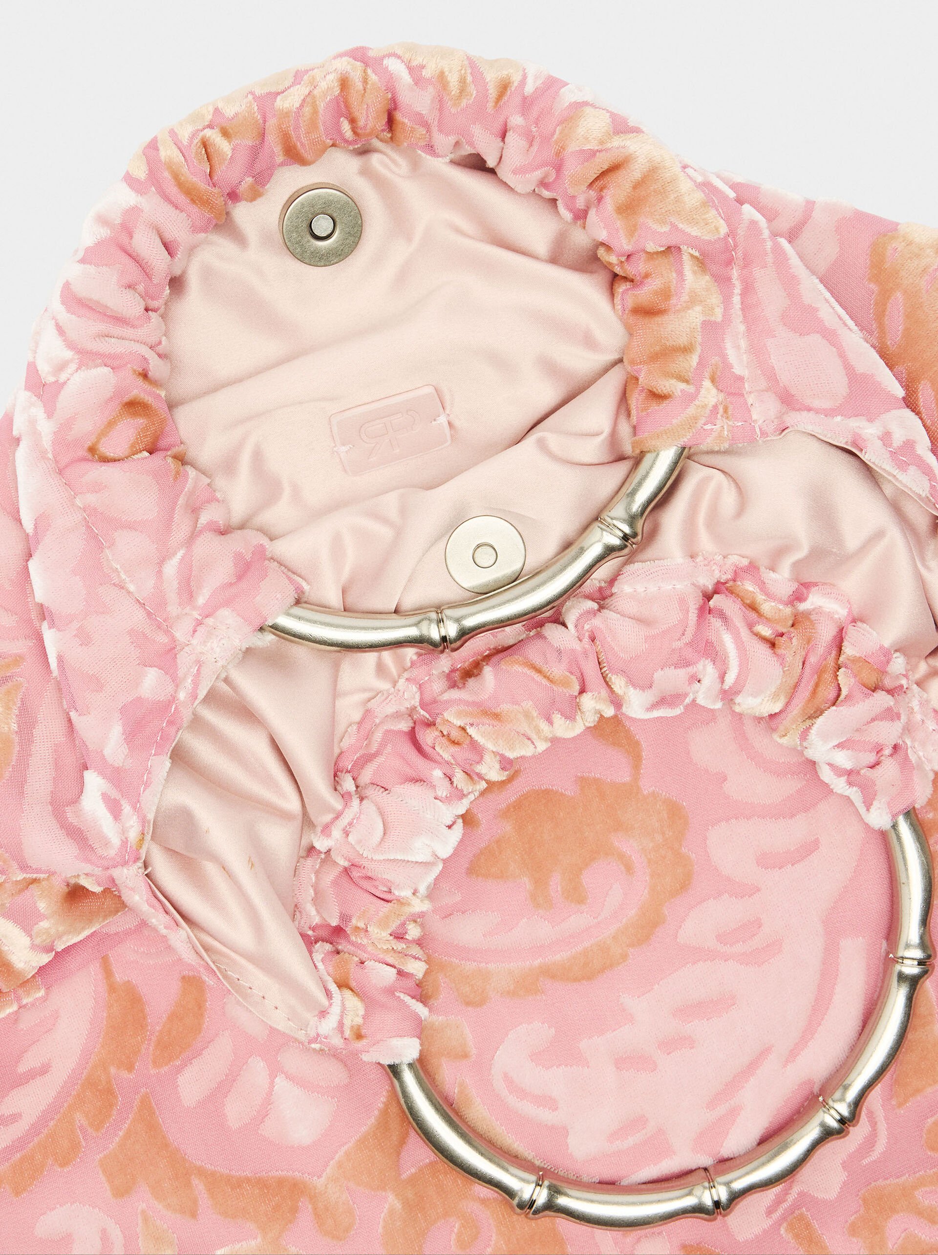 Fabric handbag image number 4.0