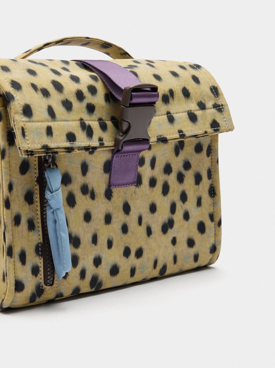 Printed nylon lunch bag