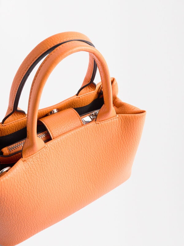 Tote bag with shoulder strap S