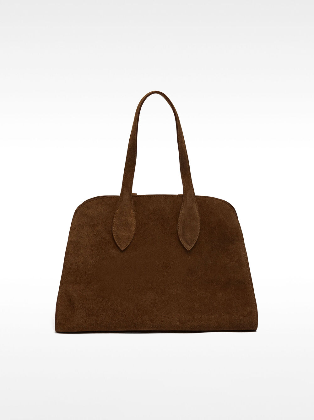 Leather tote bag