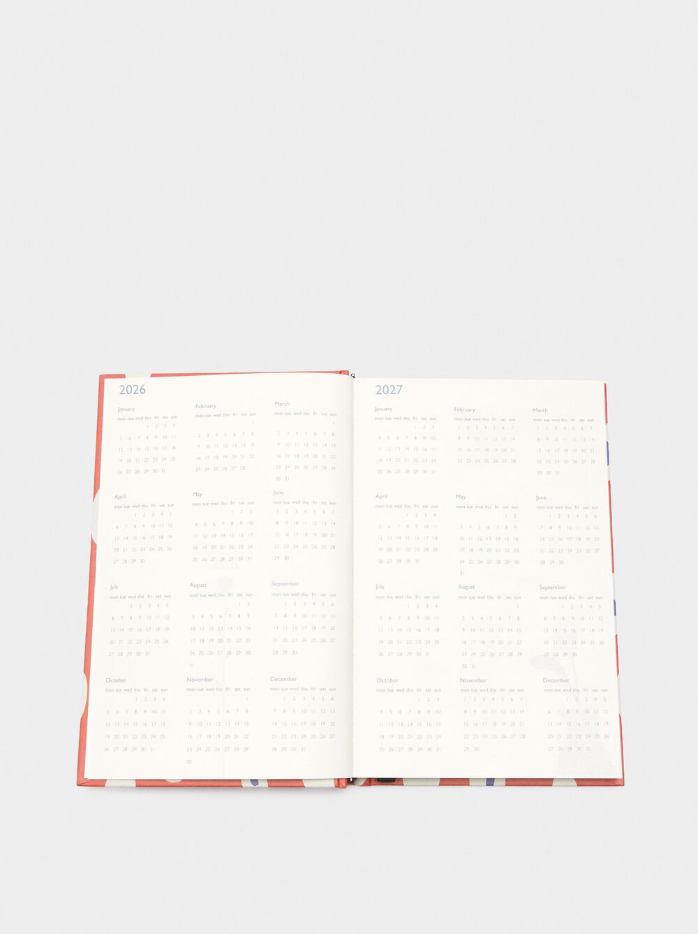 Agenda imprimée 2026