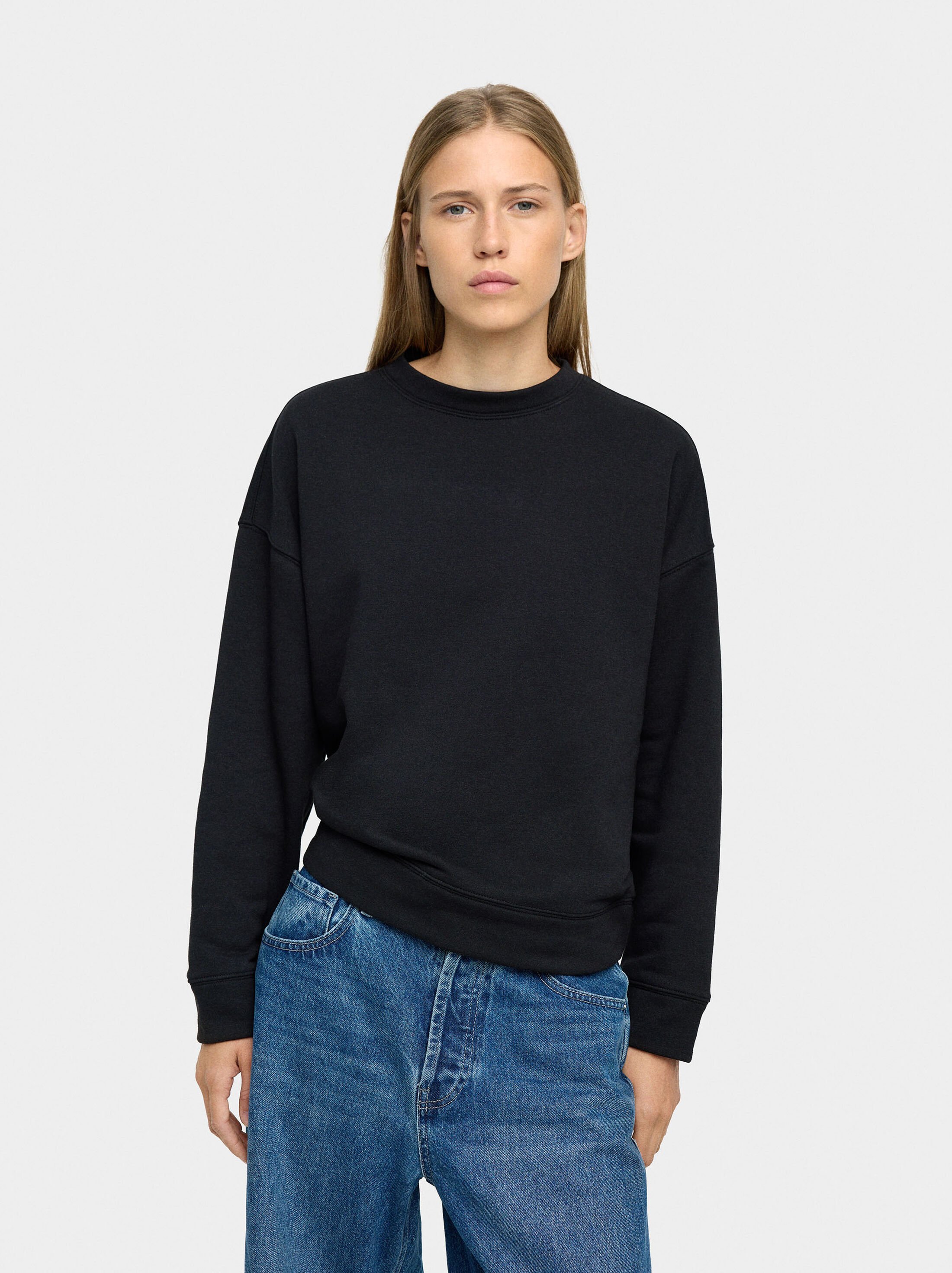 Cotton sweatshirt  image number 2.0
