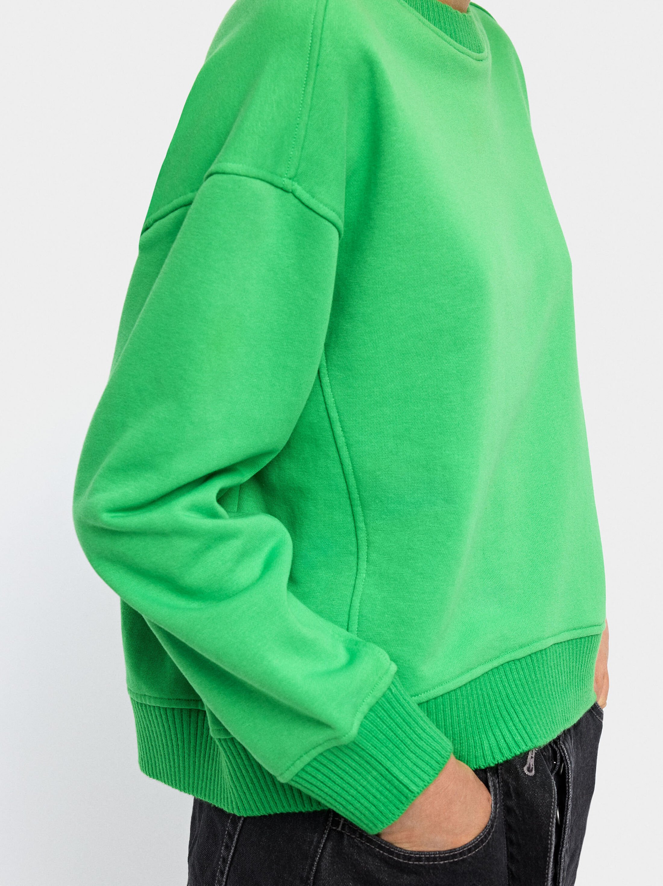 Sudadera de algodón  image number 2.0