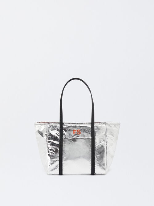 Personalized Metallic Shopper Bag M