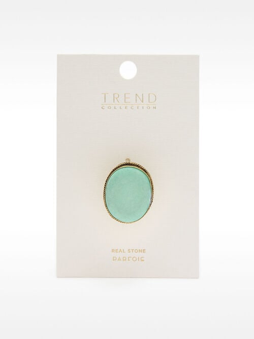 Maxi ring with stone