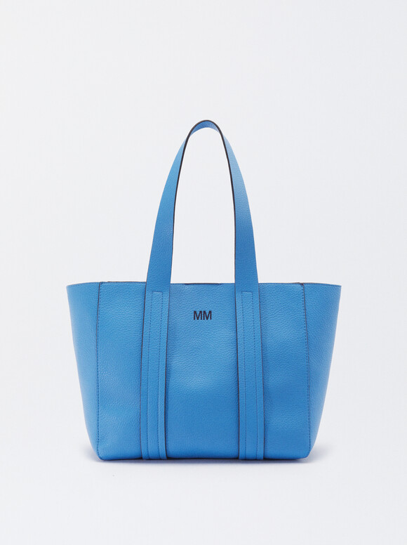 Personalized Everyday Tote Bag , Blue, hi-res