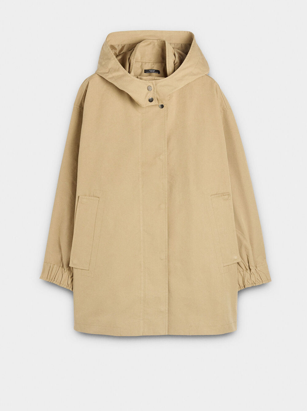 High-neck parka
