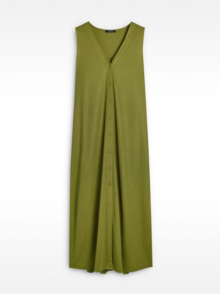 Vestido com botões