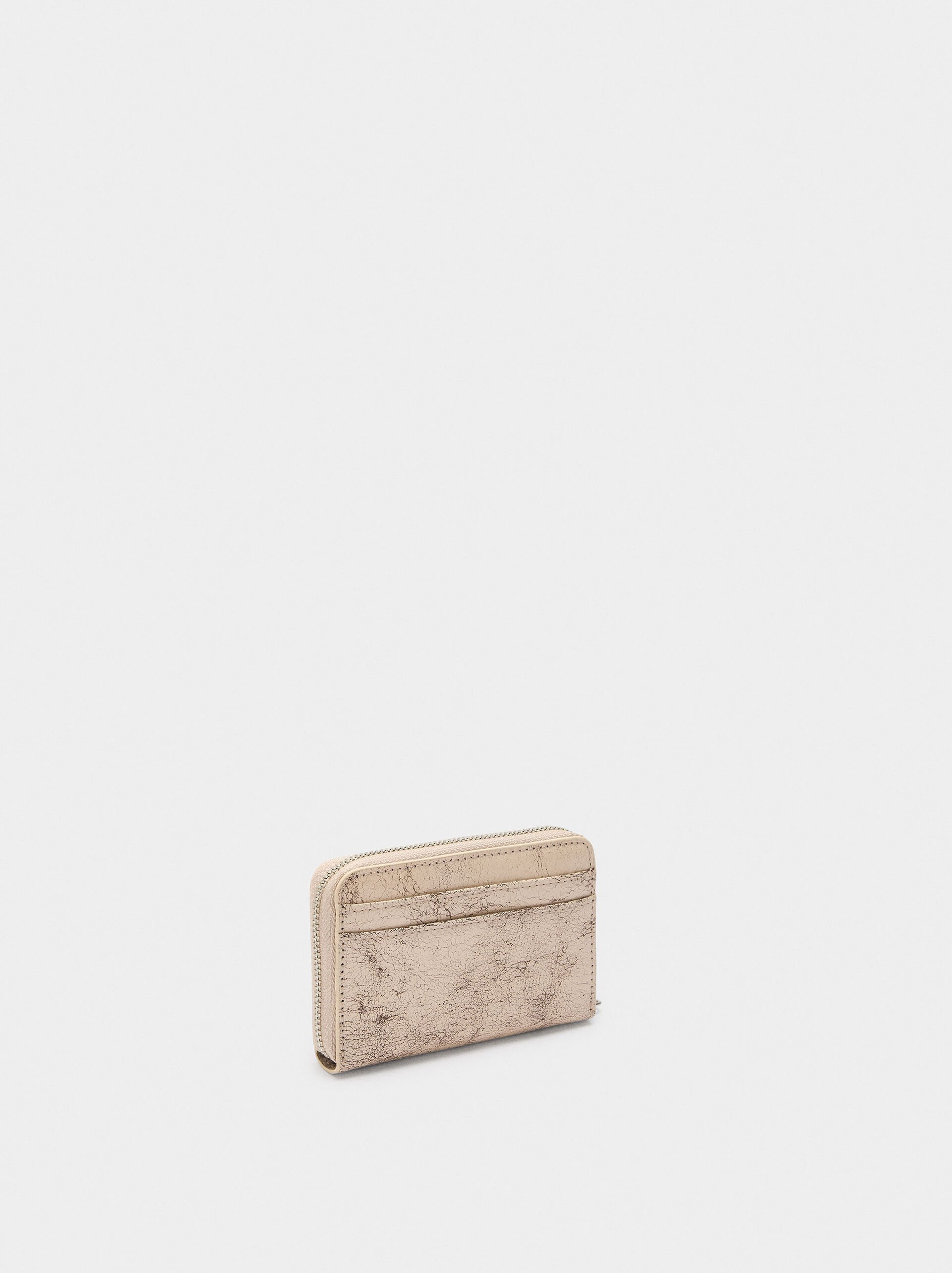 Basic wallet with aged effect image number 2.0