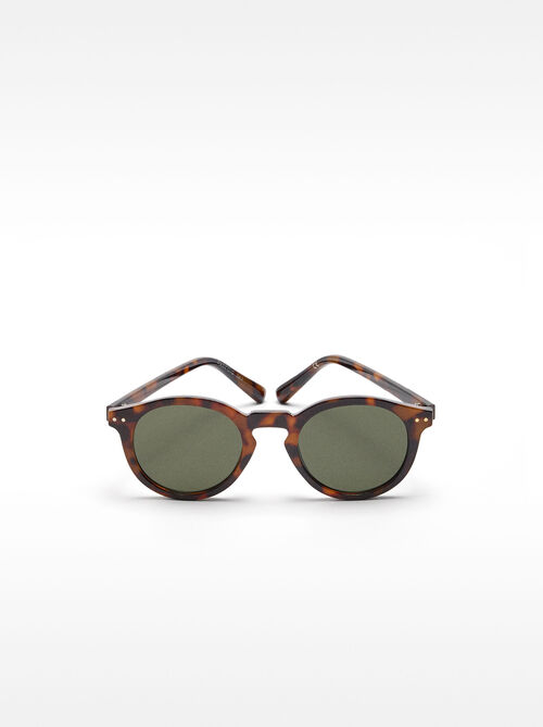 Gafas de sol redondas carey