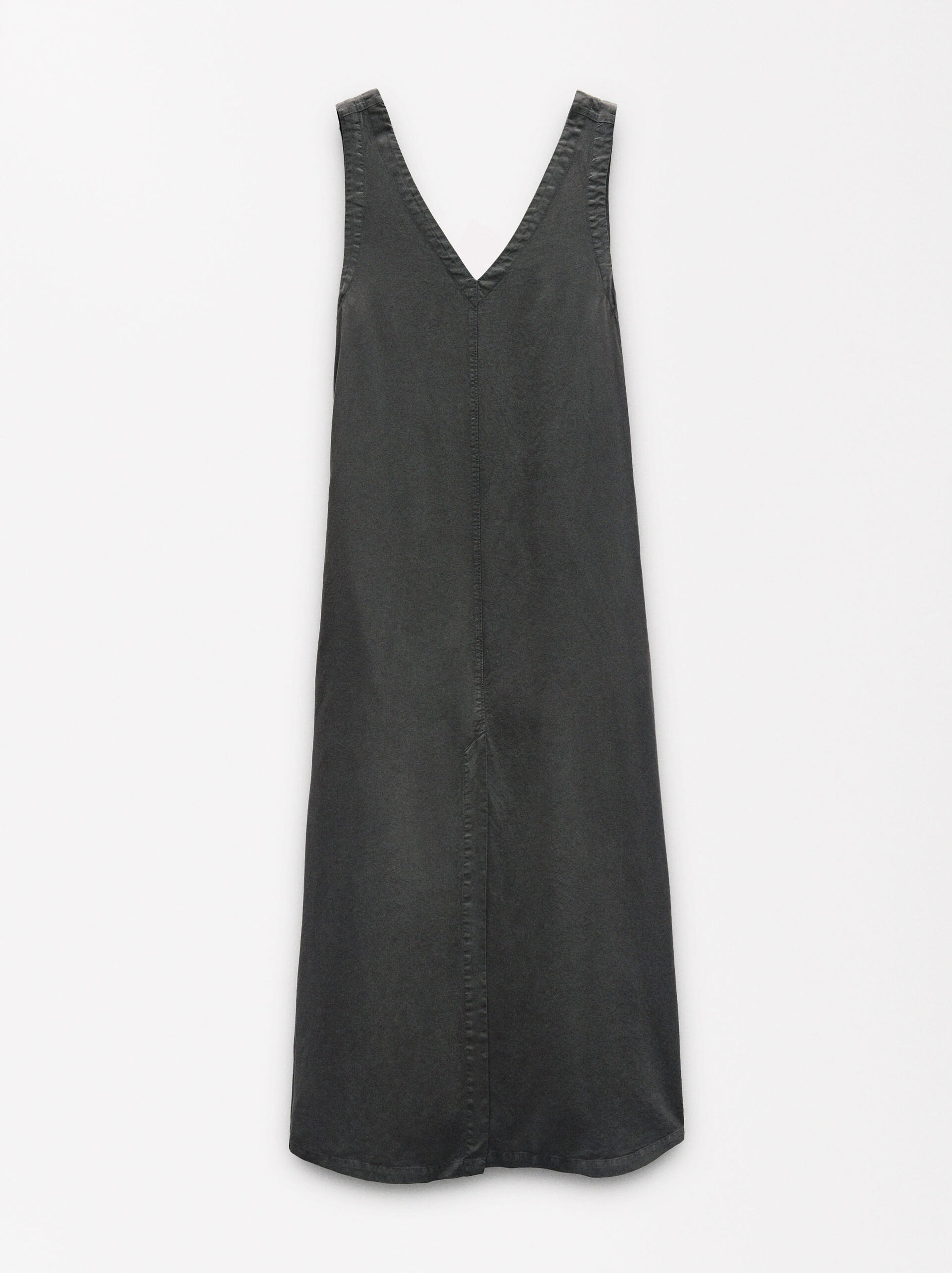 Robe longue 100 % lyocell image number 5.0