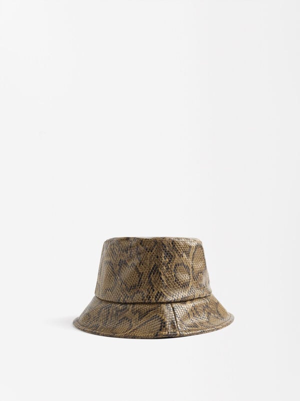 Animal Print Bucket Hat