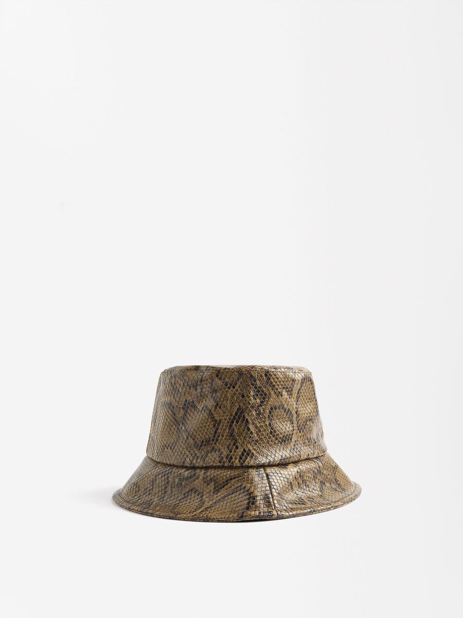 Animal Print Bucket Hat