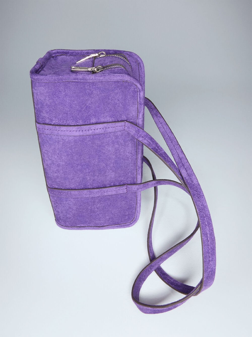 Bolso bowling efecto piel
