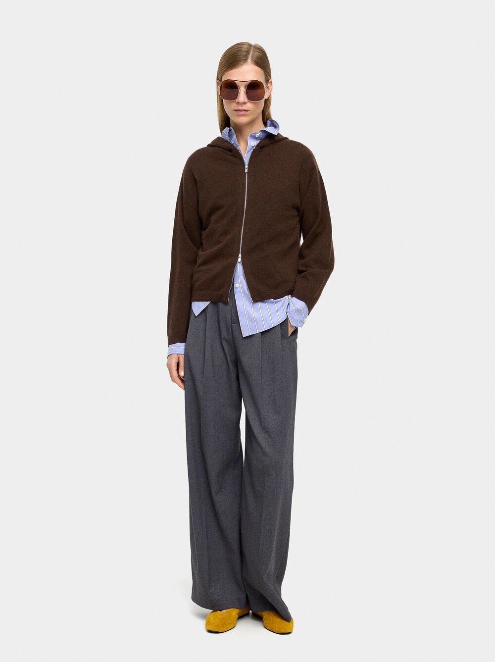 Cardigan with 100% cashmere