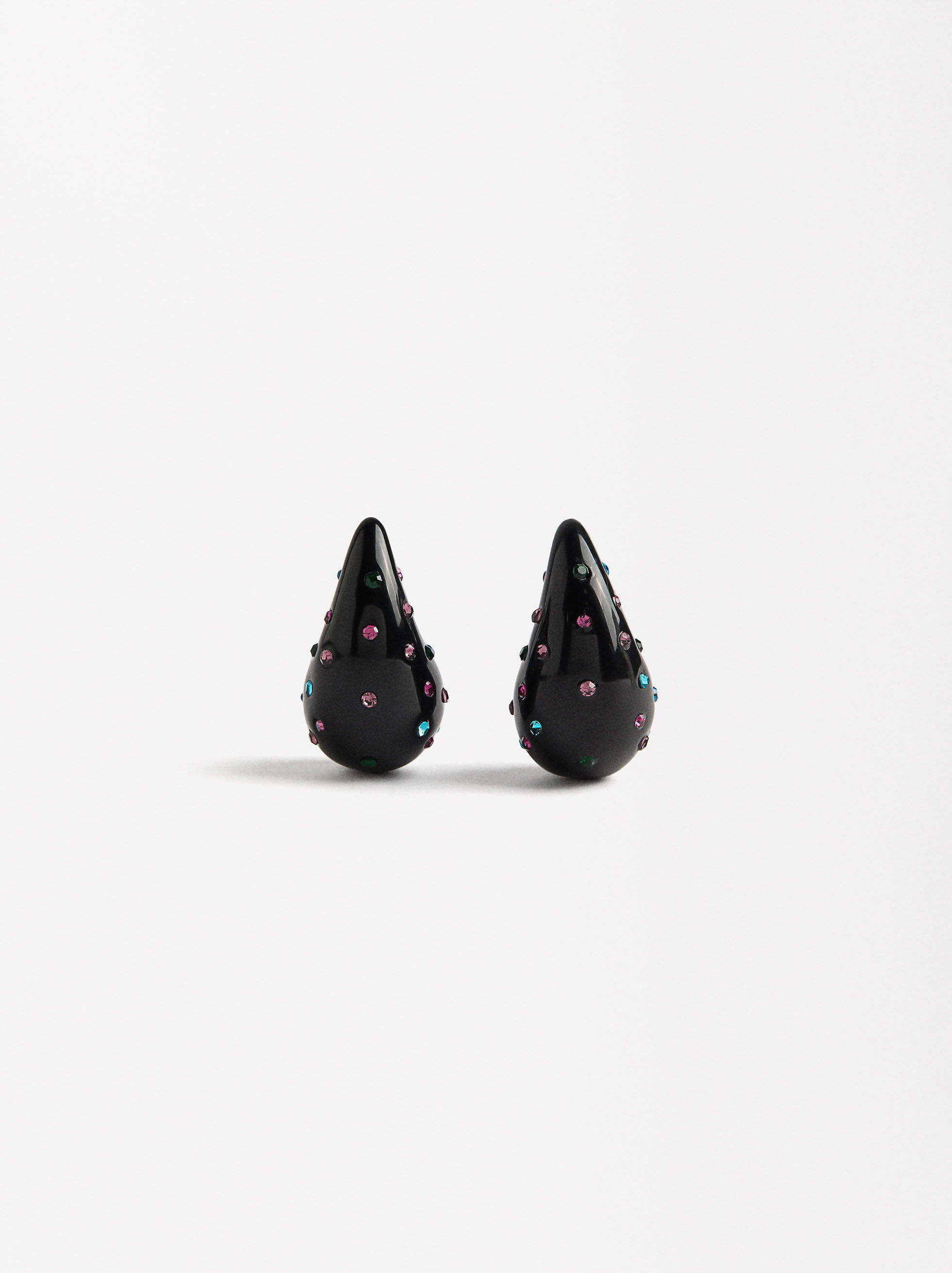 Multicolor drop earrings shop