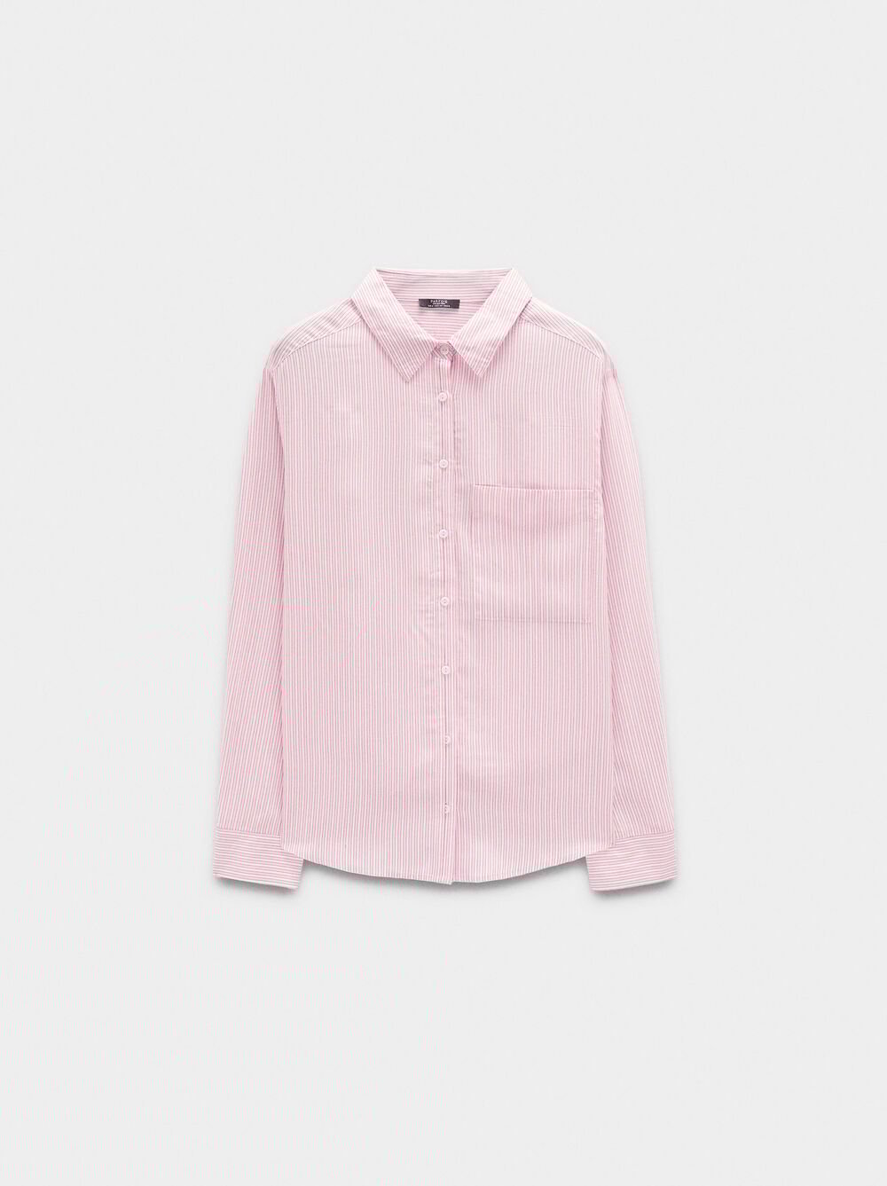 Shirt with pinstripe