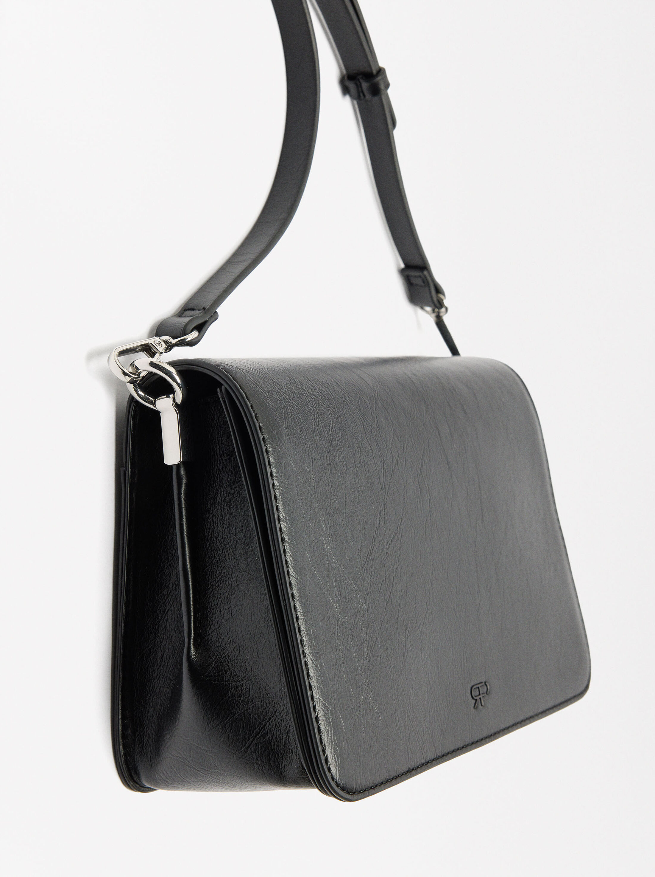 Bolso de hombro con cierre de solapa image number 2.0