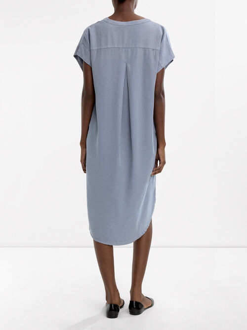 Robe courte 100% lyocell