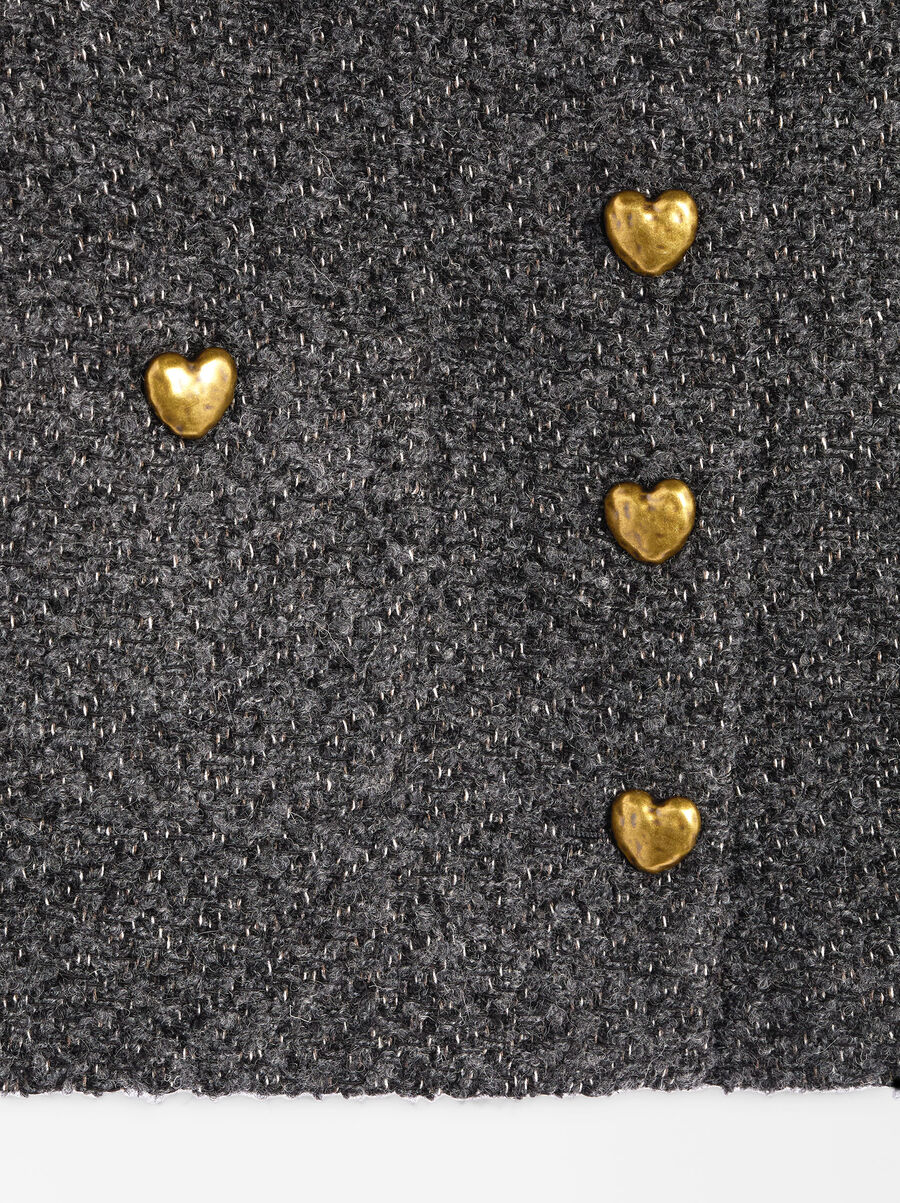 Manteau en laine avec poches
