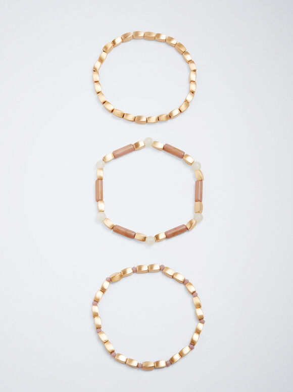 Conjunto De Pulseras Elásticas, Multicor, hi-res