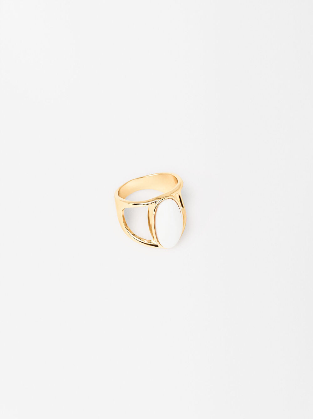 Golden Shell Ring