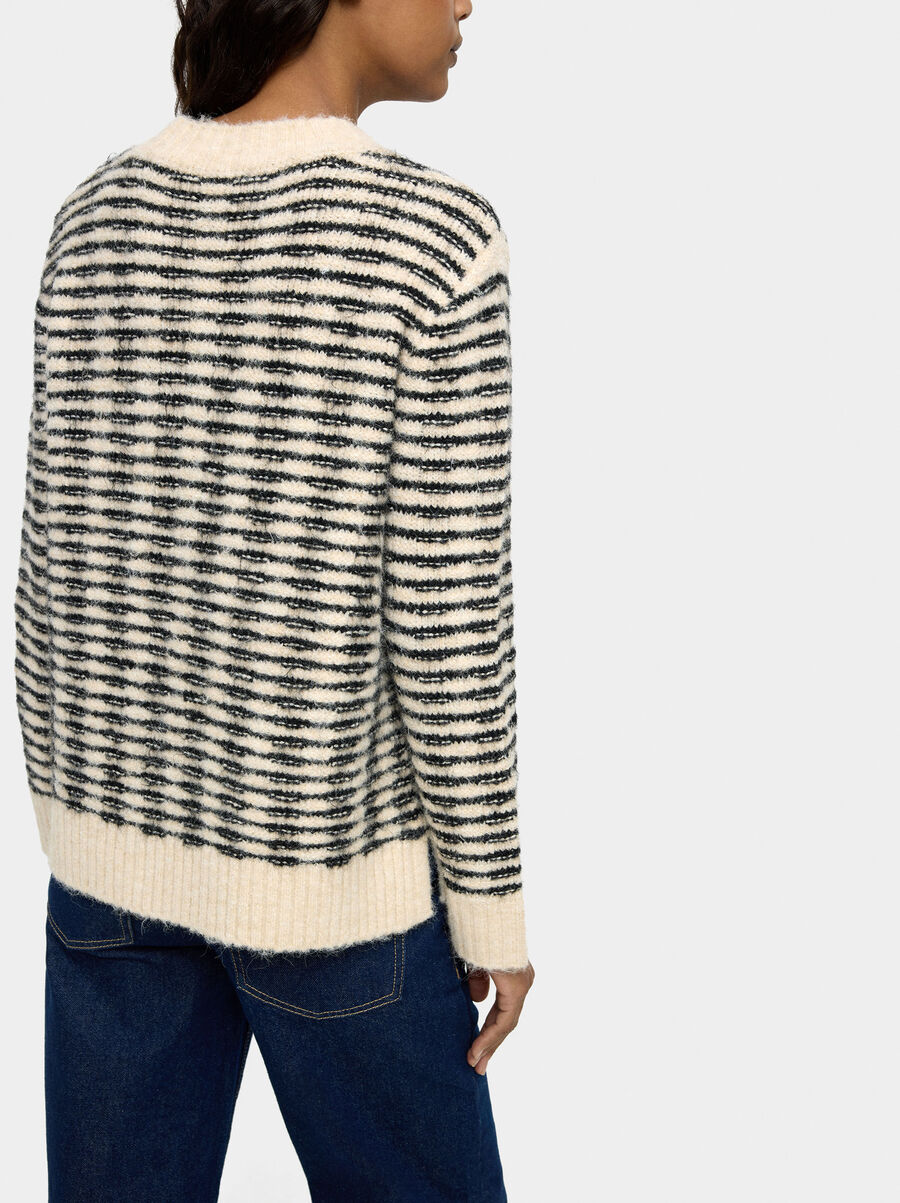 Jersey de punto a rayas
