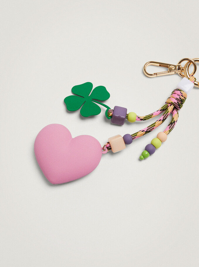 Charms Key Chain, Multicolor, hi-res