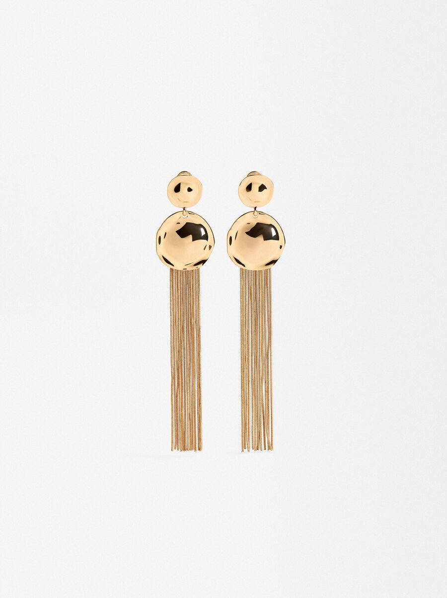 Pendientes con relieve efecto cascada