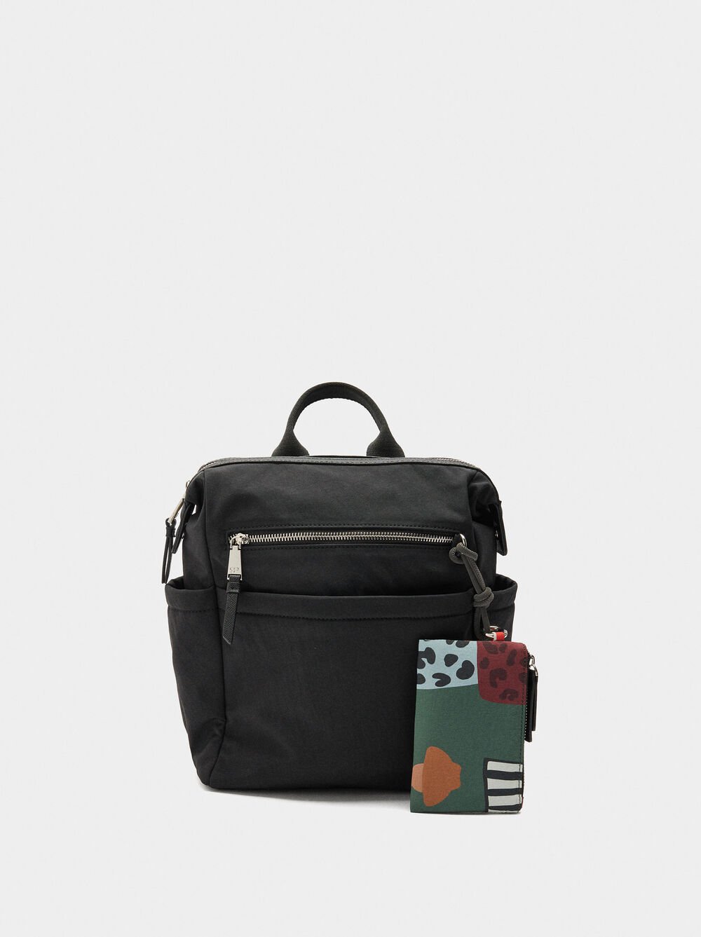 Nylon laptop backpack 13"