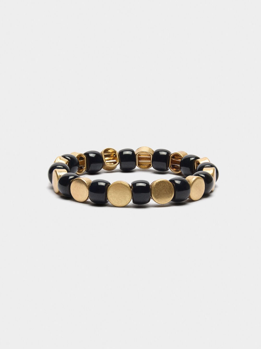Pulsera elástica de abalorios