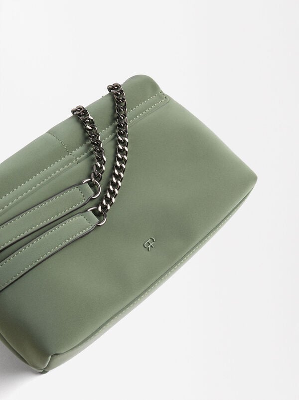 Shoulder bag with soft texture