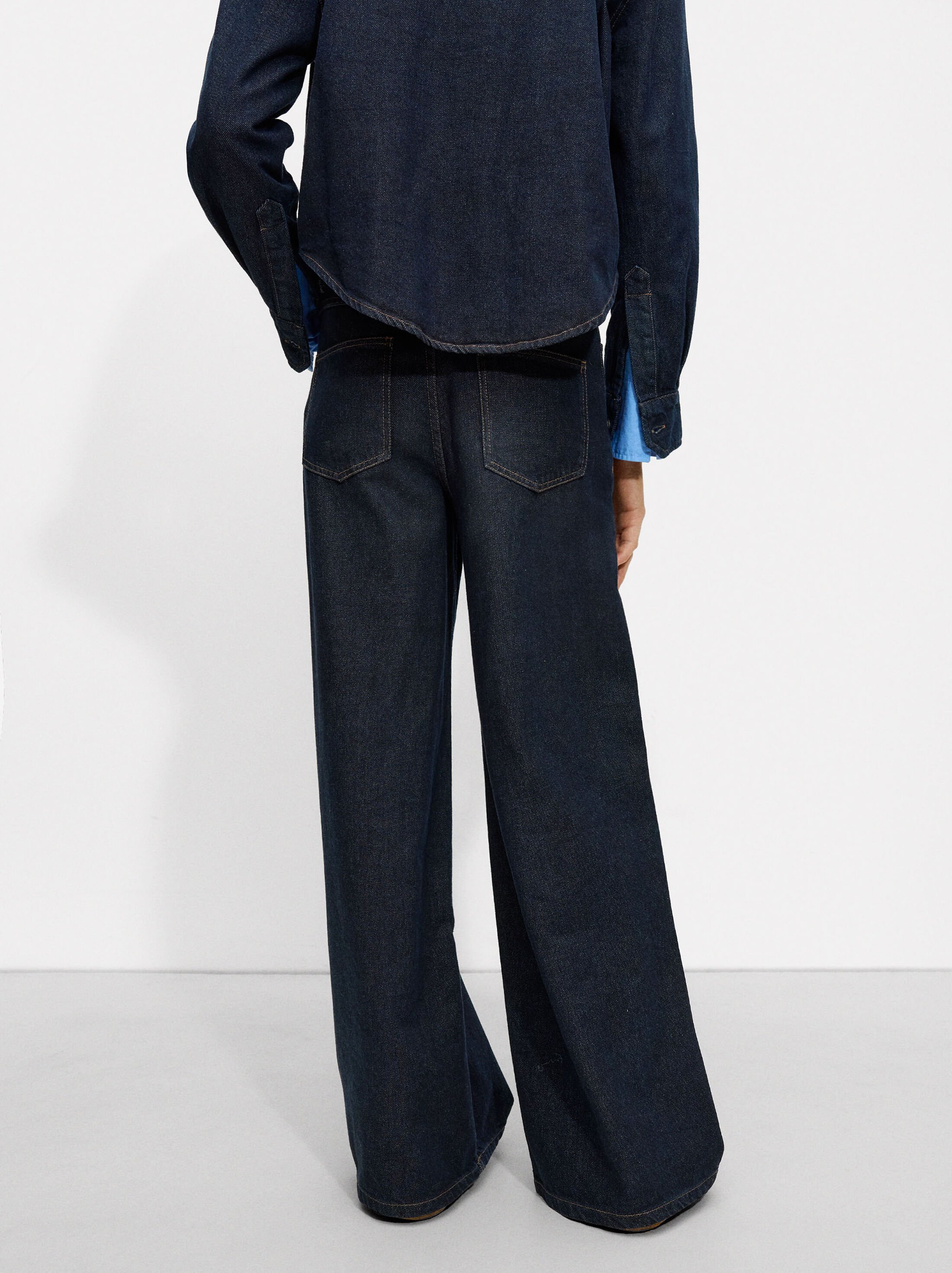 Jeans with drawstring image number 3.0