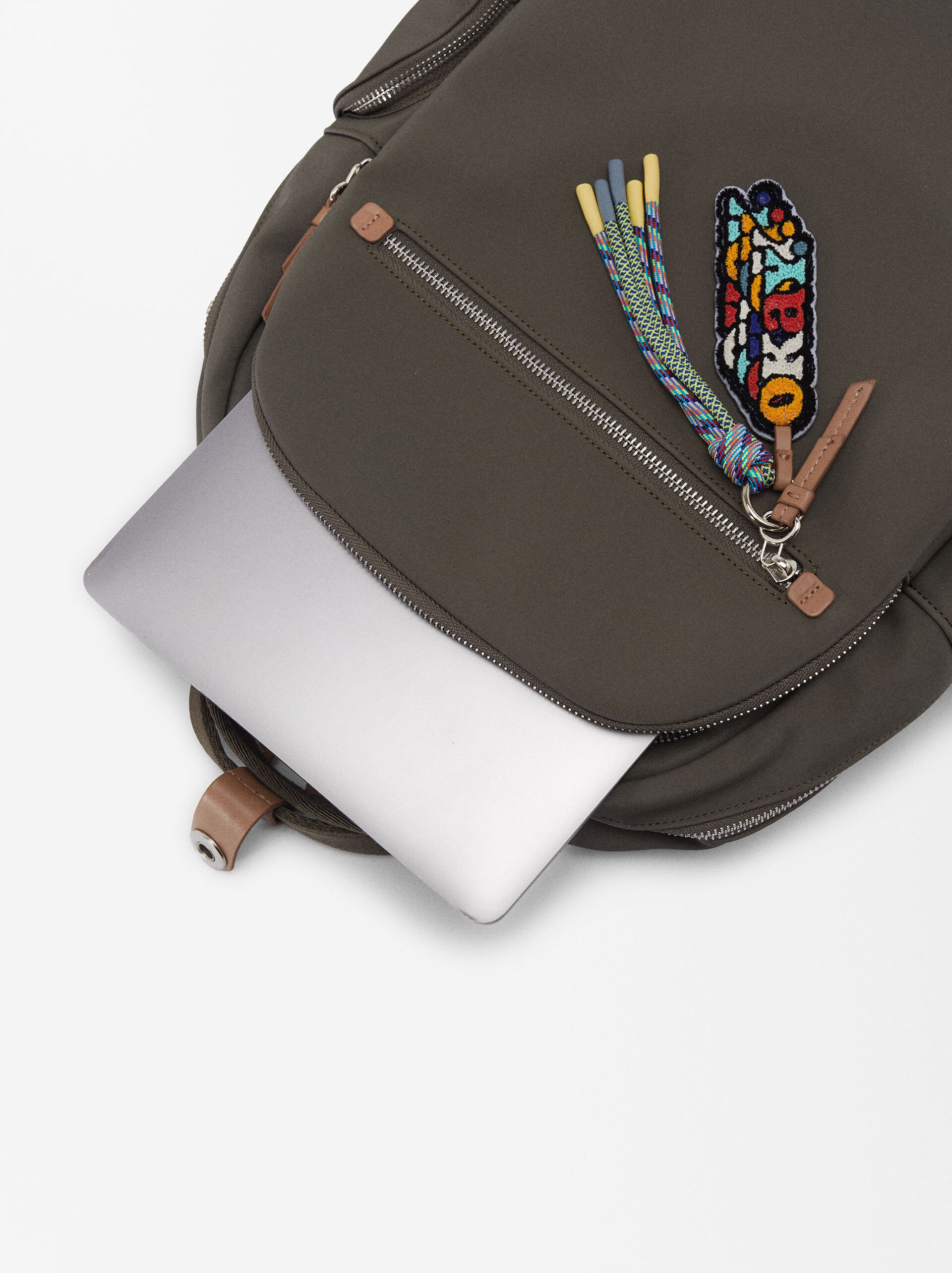 Nylon Backpack For 13” Laptop image number 3.0