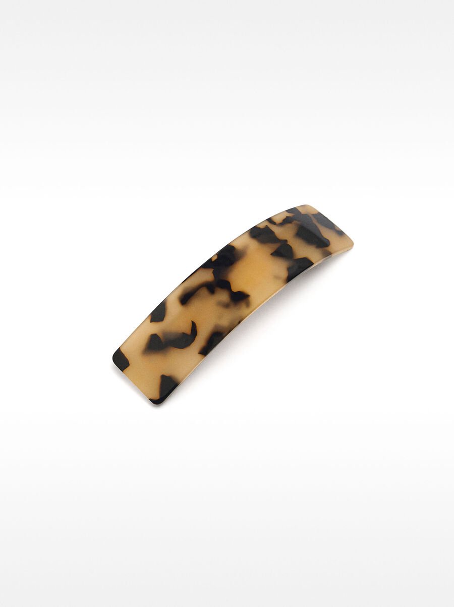 French clip with tortoise effect