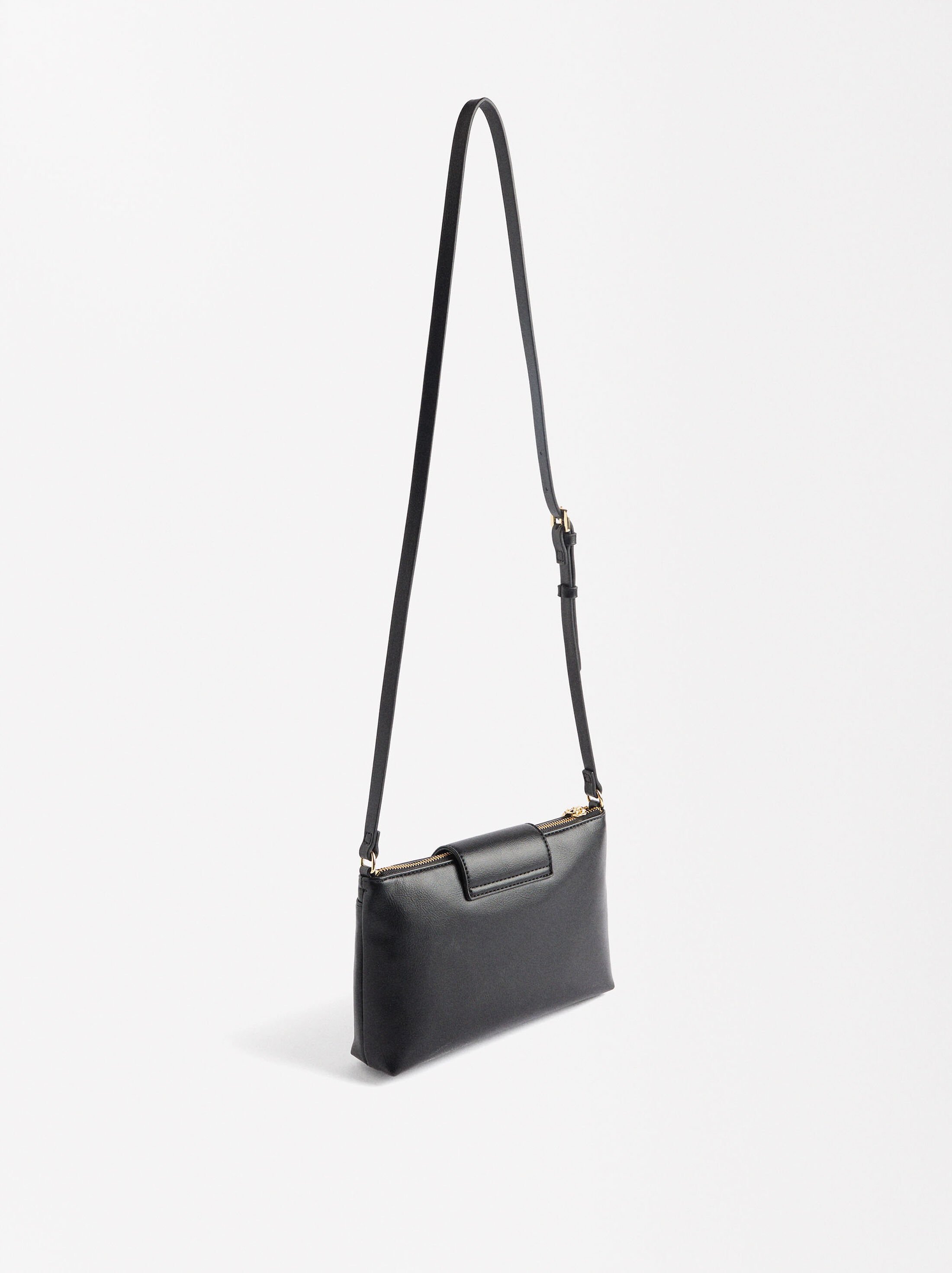 Crossbody bag with cracked effect image number 3.0