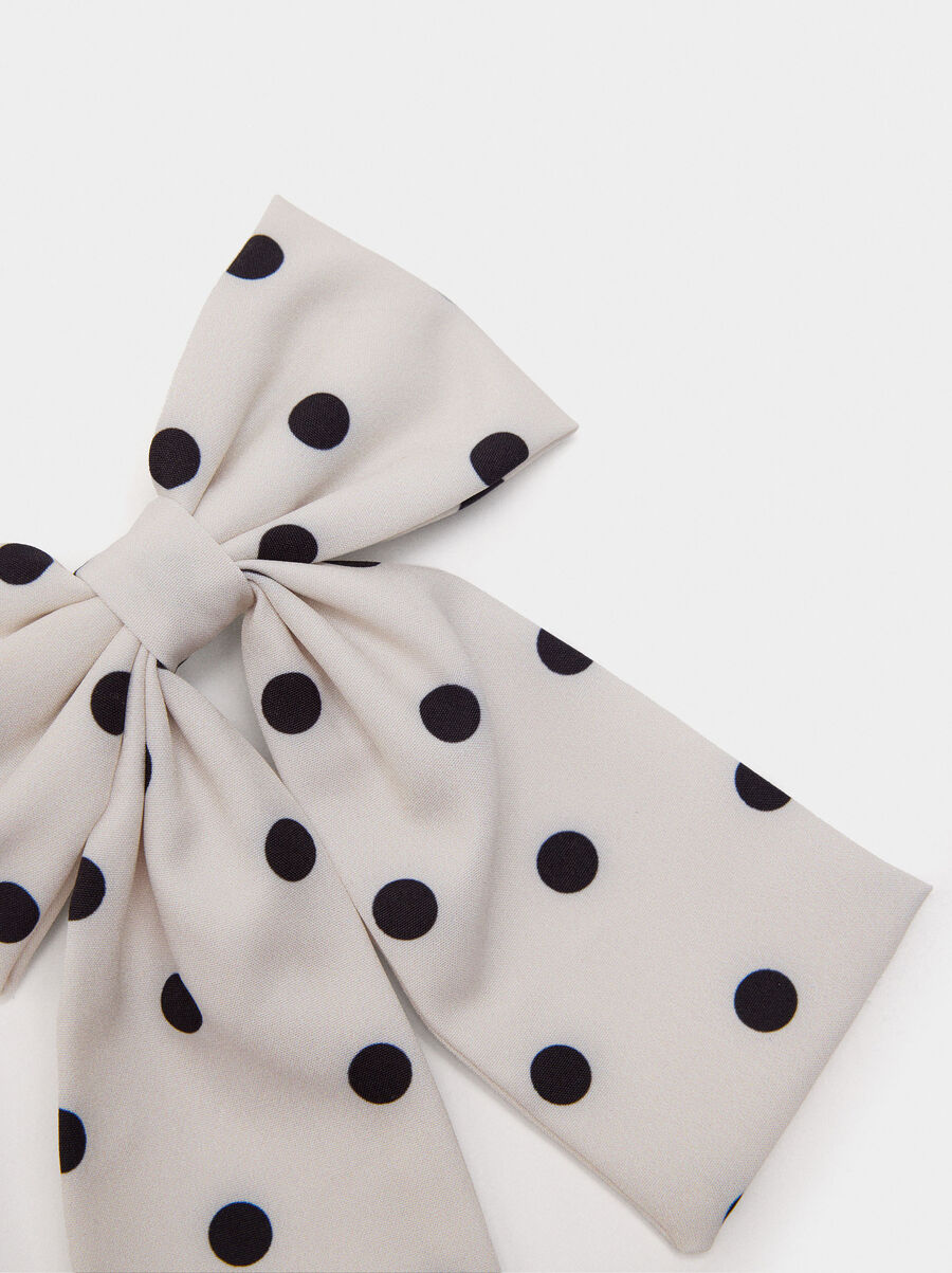 French clip with bow