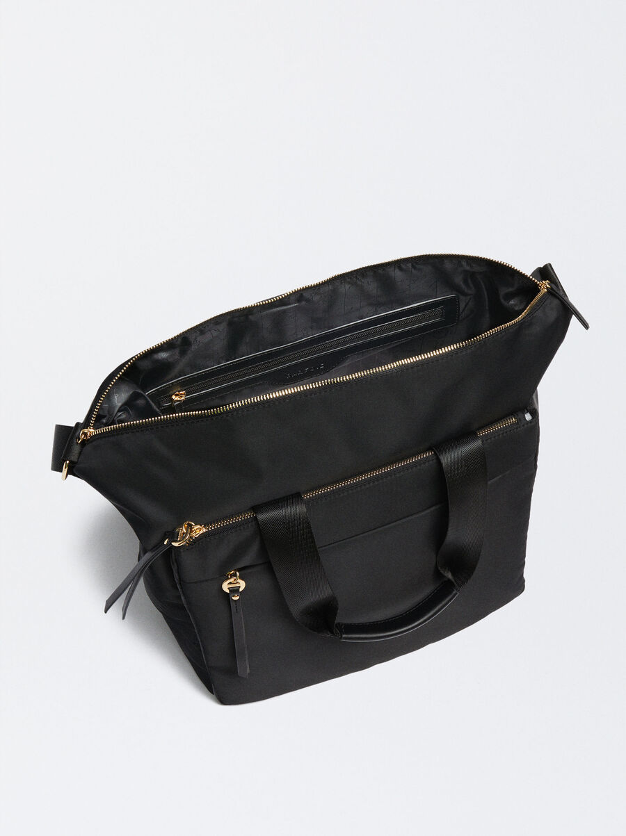 Nylon weekend bag