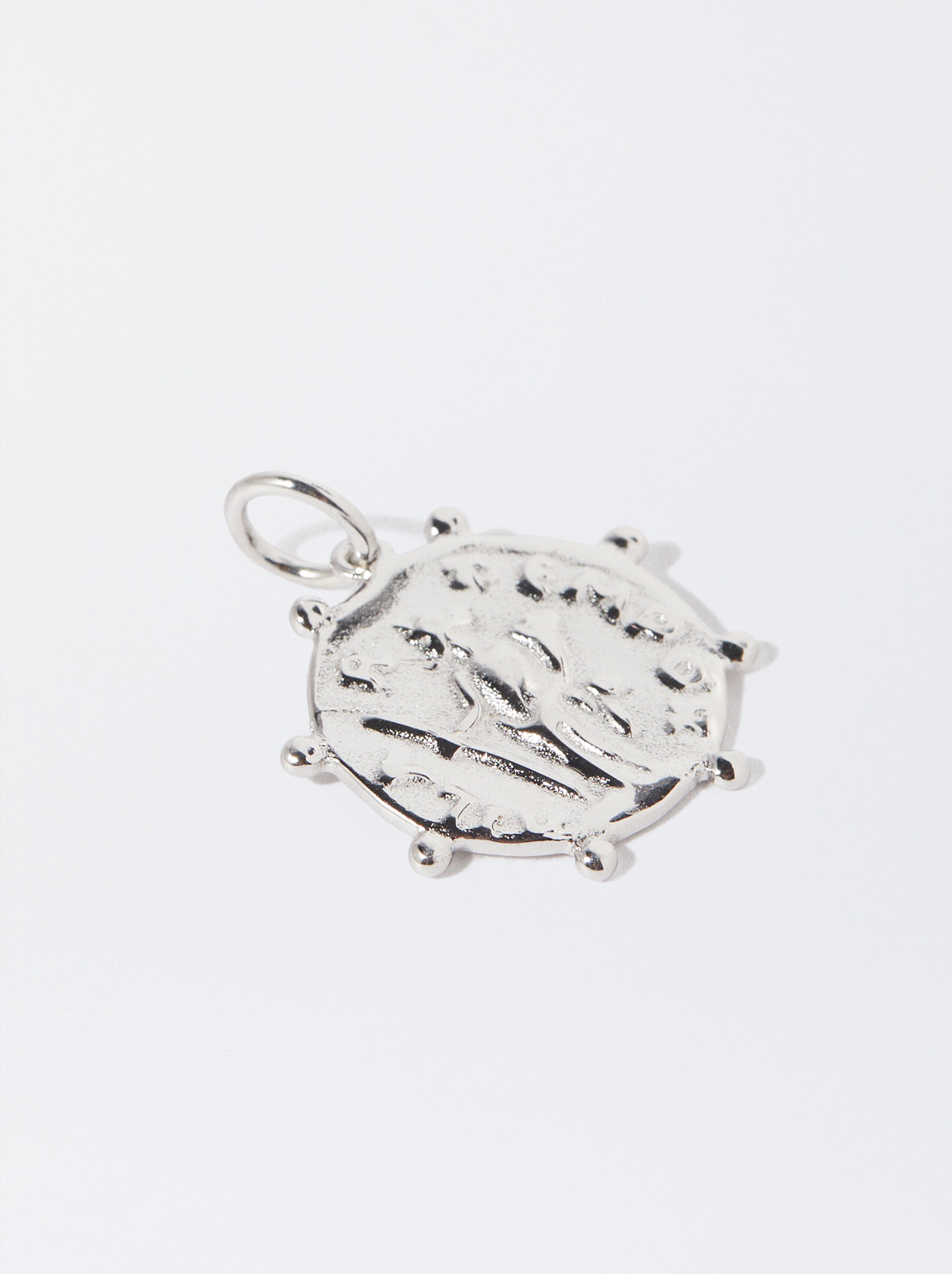 Charm d'argent 925 amb medalló image number 2.0