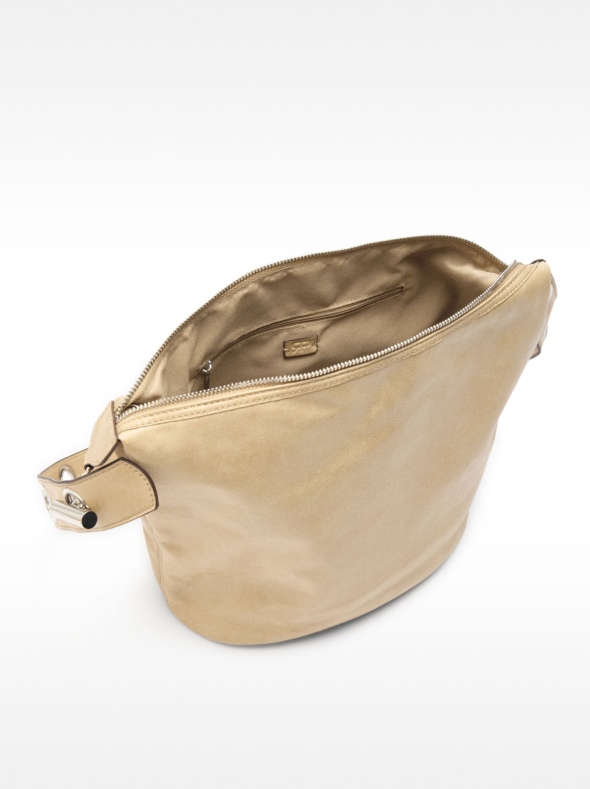 Sac à épaule en effet craquelé image number 3.0