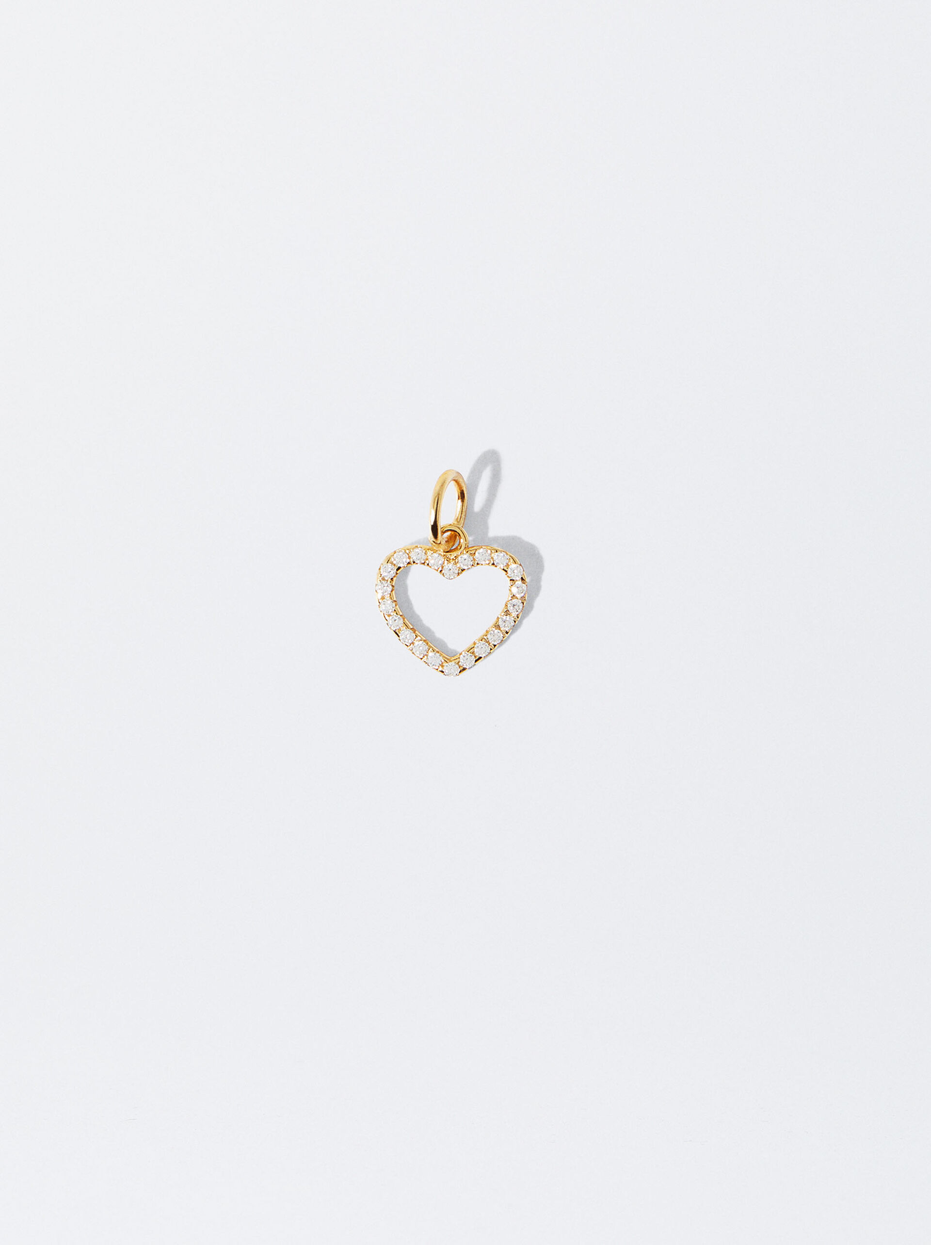 Ciondolo in argento 925 con cuore image number 0.0