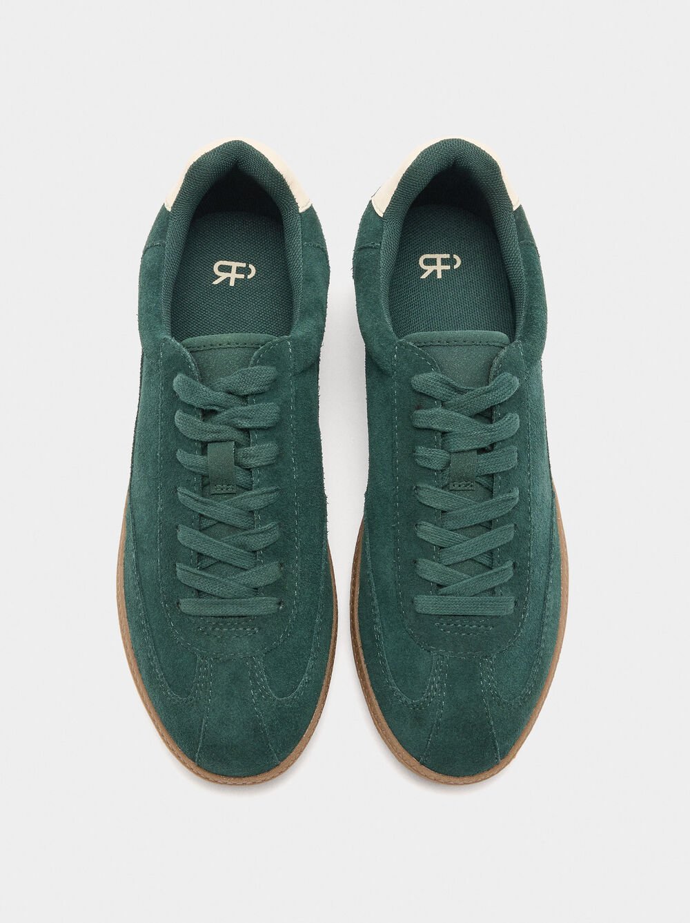 Sneakers in pelle scamosciato
