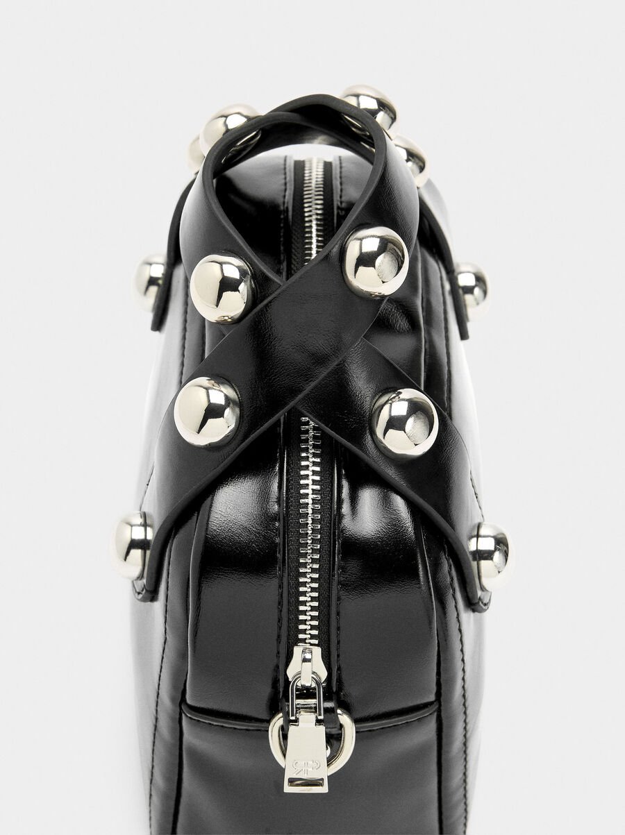 Bolso tote con esferas