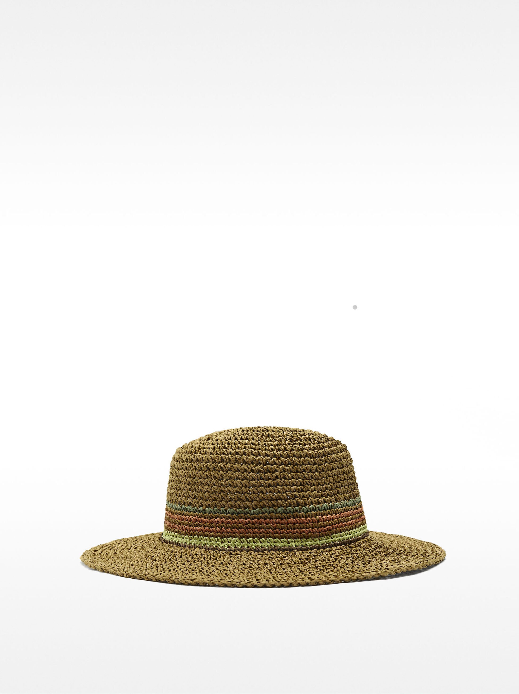 Straw-effect hat image number 0.0