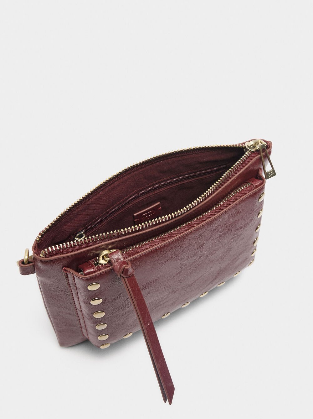 Crossbody bag with studs