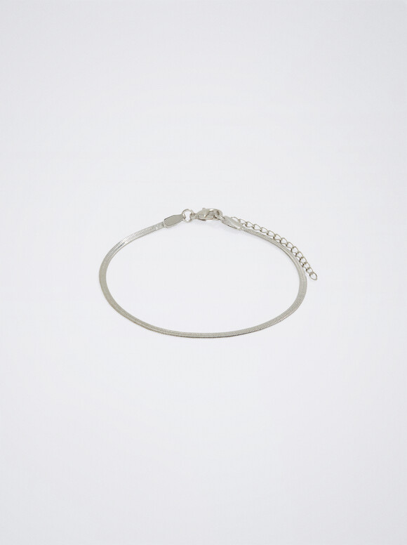 Silver Chain Bracelet, Silver, hi-res